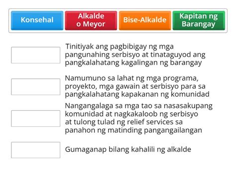 Tungkulin at Responsibilidad: Pagkilala sa mga opisyales ng .